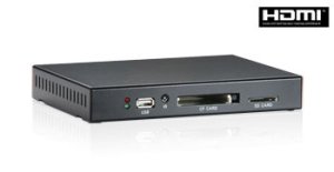 PA200 Signage Player (Black/US) (up to 720p video resolution, AV, VGA and HDMI video output) 710-...