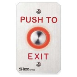 PEBSS2-US Essex Single Gang Piezo Switch Push To Exit