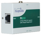 PIS200 Dual-Port DC PoE Injector with Surge Suppressor - 50 Pack