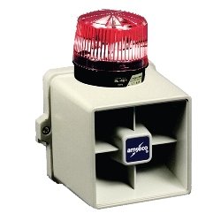 SHX-51S1-R Potter Armored Speaker With Red Strobe