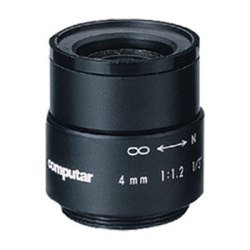 CML4-NI Computar 1/3" 4mm f1.2 Monofocal w/o Iris CS-Mount Lens