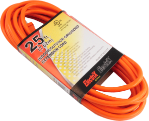 16 Gauge 25 Foot Outdoor Extension Cord