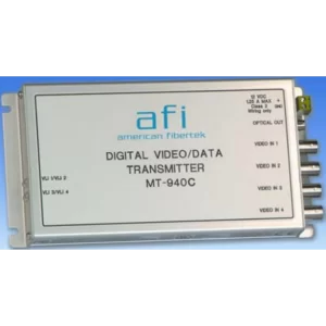 American Fibertek MT-940C 4 Ch Digital Video 10 Bit Module Transmitter