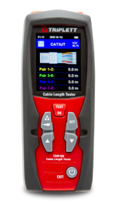 TRIPLETT TDR100 Cable Length Meter, Measures ft/M 56RU01