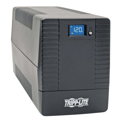 700VA 350W Line-Interactive UPS with 6 Outlets - AVR, 120V, 50/60 Hz, LCD, USB, Tower