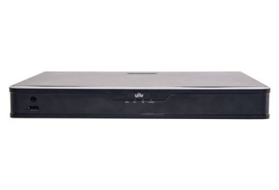 Uniview NVR302-16E-P8B | 1U Ultra265 16CH NVR w/ 8 PoE 2 SATA