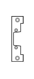 1614L-US10B Dynalock 1600 Electric Strikes, 1-1/4” x 4-7/8” Ansi Square Corner, Steel/Wood Frames...