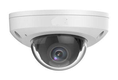Uniview 3MP Long-Range 24/7 Color Dual Light NDAA-Compliant Weatherproof Bullet IP Security Camera with a 4mm Fixed Lens and a Built-In Microphone