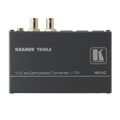 401C Kramer s-Video to Composite Video Format Converter