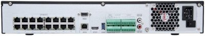 CLEAR- 32-Channel 16 PoE Network Video Recorder without Hard Drive, Linux Operating System, 256Mb...