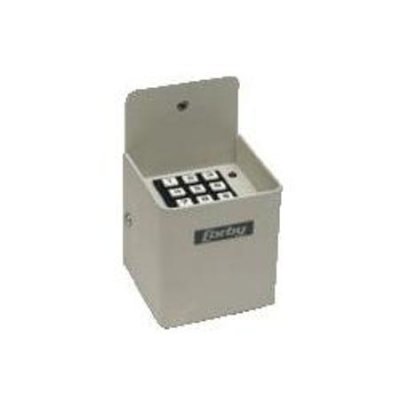 6524 Keypad - Single-Door - Hidden View 