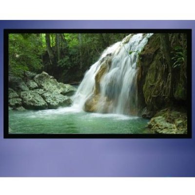 800024 Draper AccuScreens Fixed Screen 45" x 80", SoundScreen High Contrast Gray