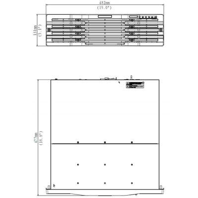 NVR516-64 - UNV Uniview - 64CH 4K NVR - 16HDD ENTERPRISE Series