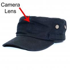 HCNewsboyHat Hidden Camera Hat with built-in MIC and miscroSD Card Slot