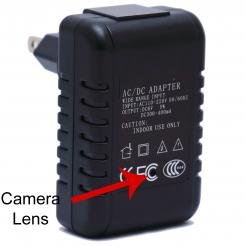 AC Adapter with 1080p Covert Wi-Fi Camera