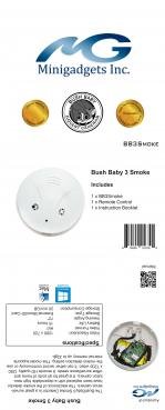 BB3Smoke Bush Baby Smoke Detector with Covert Camera (32GB Storage)