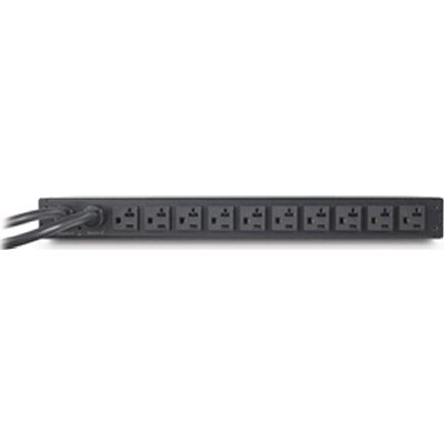 AP7752 RACK ATS, 120V, 20A, L5-20 IN, (10) 5-20R OUT