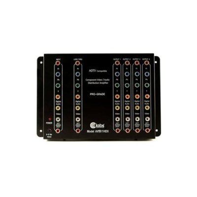 AV501HDX 1 x 5 Component A/V Distribution Amplifier