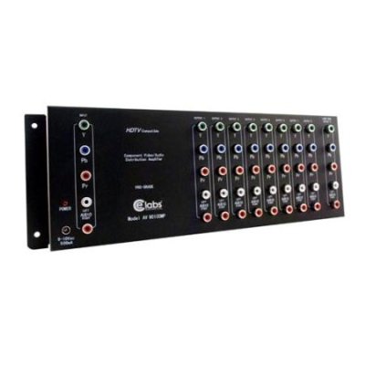 AV901COMP 1 x 8 Component A/V Distribution Amplifier