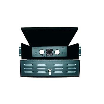 Mier BW-235 DVR/VCR Lock-box with Fan (Rack Mount), 19x5x24