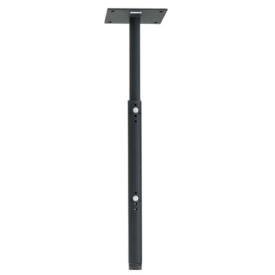 CMA100 8" (203 mm) Ceiling Plate with Adjustable 1.5" NPT Column, Black