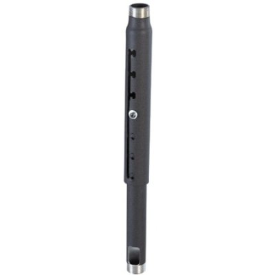 CMS009012 9-12" Adjustable Extension Column, Black