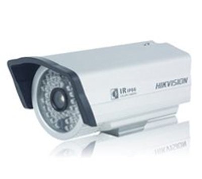 DS-2CC112N-IR5 Analog CCD IR Bullet Color Camera, 480TVL, 16mm Lens, 150ft IR Illumination, 12VDC