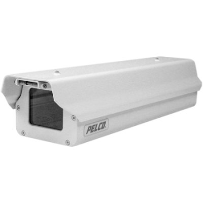 Pelco EH3512-2 12-inch Aluminum Outdoor Enclosure with 24VAC Heater, Defroster & Blower