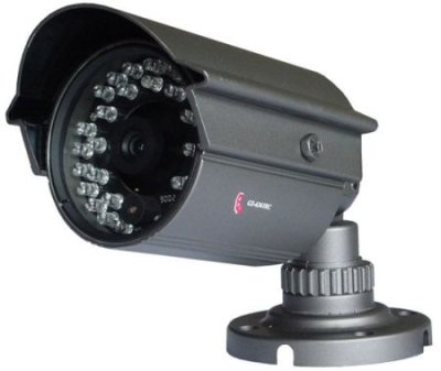 GS-636 IRC 1/3" COLOR CCD 30-LED INFRARED WEATHER-PROOF CAMERA