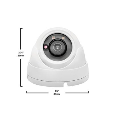 2MP HD IP IR Dome Fixed Lens Camera 