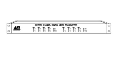 MRR91600 16 CHAN VID MULTI MOD 1KM LIM