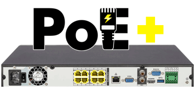 4MP IP PoE 4 Bullet Camera Kit (IP141D)