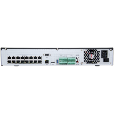 CLEAR - H.265 Clear GUI 16CH NVR w/ 16PoE