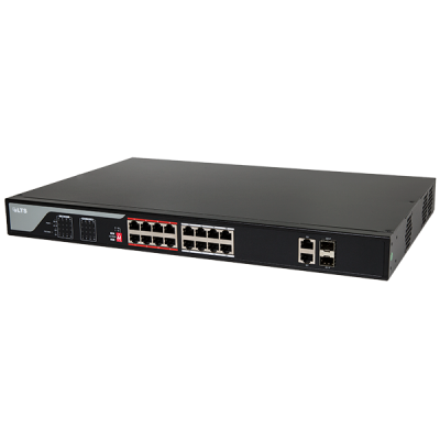 16-Ports 100Mbps Unmanaged PoE Switch