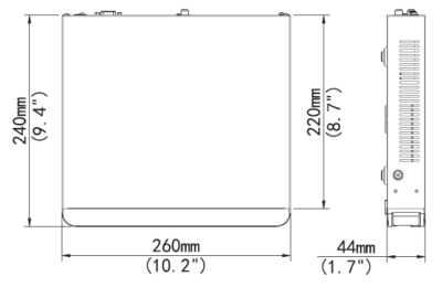 NVR UNV UNIVIEW 16 voies dont 8 POE avec boitier "Light" | NVR301-16L-P8