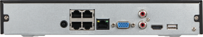iMaxCamPro NVR301HS-04/P-4KS2 | 4 Channel Compact 1U 4PoE 4K&H.265 Lite Network Recorder MNR8041X...