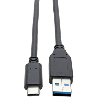 Tripp Lite U428-006 USB-C to USB-A (M/M) Cable, USB 3.1 Gen 1 (5 Gbps), Thunderbolt 3 Compatible,...