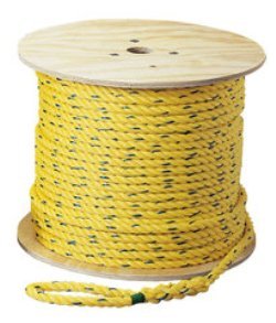 31-841 Pro-Pull Polypropylene Rope, 1/4 inch diameter x 1000 feet long -  Worldeyecam > IDEAL Industries > Worldeyecam, INC