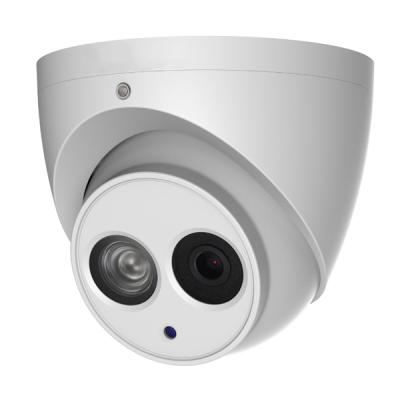 4MP HD WDR 2.8 mm Fixed Lens Matrix Network Small IR Dome Camera (Optional Built-In Mic)