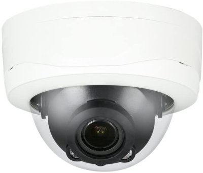 5MP WDR H.265 POE Dome Network Camera, 2.7-13.5mm Motorized Lens, 20fps@5MP, IP67 IK10, 164ft Mat...