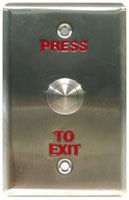 "PB41 Push Button  (W:76mm Red word)" 530-PB410-000