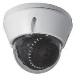 ATV LV72WI / Camera, Vandal dome, 700TVL, 2.8-12mm VF, TDN, AI lens, IR-LEDS (30m), IP66, 12VDC/2...