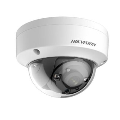 DS-2CE56F7T-VPIT-3.6MM Hikvision 3.6mm 18FPS @ 1920 x 1536 Outdoor IR Day/Night WDR Dome HD-TVI S...