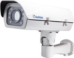 GV-LPR1200 1MP IP LPR Cam 20M with Built-in recognition (All in one) with power adapter, B/W 610-...