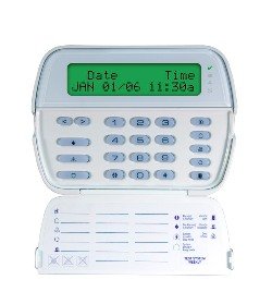 RFK5500ENG PowerSeries 64-Zone LCD Full-Message Keypad (English Version)