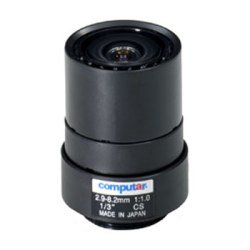 CVL2882-MI Computar 2.8-8.2mm F1.0 Vari-Focal Manual Iris CS-Mount Lens