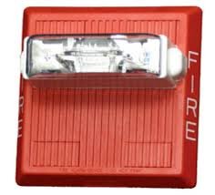 AMT241575WFR 8 MULTITONE STROBE,WALL,24VDC,15/75CD,RD