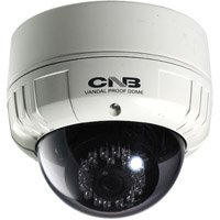 CNB-V2310NIR CNB 1/3" Sony SuperHAD CCD 3.8mm Lens 550TVL 24IR Vandal Proof Dome Camera 12VDC