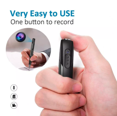 Mini Pen Camera Body DVR Voice Video Recorder Cameras US