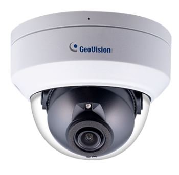 Geovision GV-TDR2705 2MP H.265 Low Lux WDR Pro IR Mini Fixed Rugged IP Dome